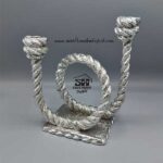تصویر جاشمعی مدل طناب سیلور