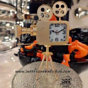 تصویر ساعت رومیزی فلزی مدل آپارات