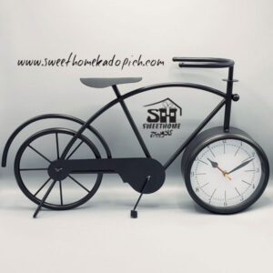 تصویر ساعت رومیزی دوچرخه مدل 1