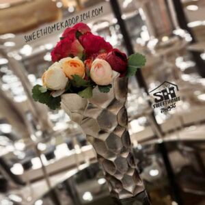 تصویر گلدان رومیزی مدل استوانه آتوسا