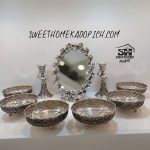 تصویر هفت سین 9 تکه قلمکاری سیلور